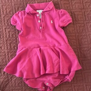 Polo by Ralph Lauren Pink Baby Girl's Polo Dress